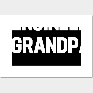 Engineer grandpa Posters and Art